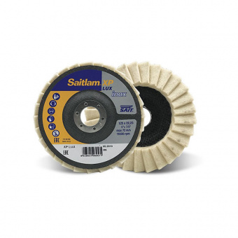 Диски лепестковые фетровые SAIT SAITLAM-XP, 115/125*22.33мм 